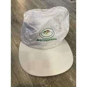Vintage The International Golf  Course  ￼Colorado White Hat Rare Cap Imperial US